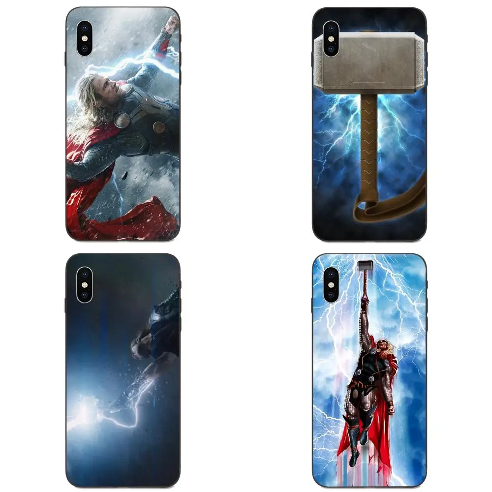 Мягкий узор Loki шлем Тор молоток люк 2 для Apple iPhone 4 4S 5 5S SE 6 6S 7 8 11 Plus X XS Max XR Pro |