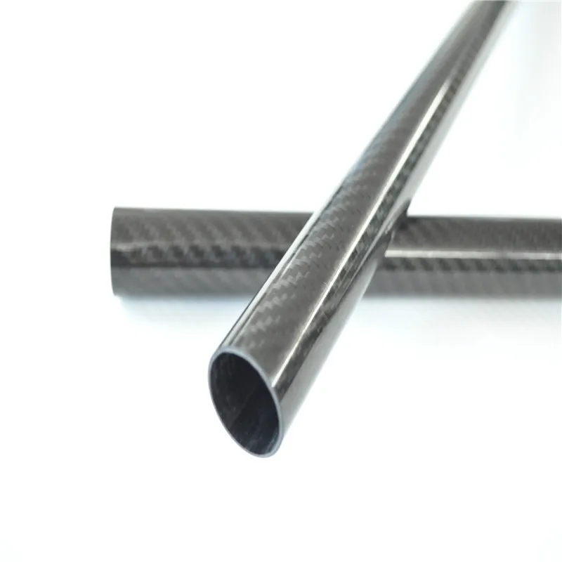 2 pcs 12MM OD x 10MM ID 1000MM (1m) 100% Roll 3k Carbon Fiber tube / Tubing /shaft wing Quadcopter arm Helicopter 12*10 | Игрушки и