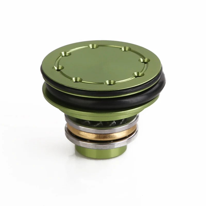 High Performance CNC Vented Double O-Ring Ball Bearing Piston Head 8 Holes for Ver.2/3 Airsoft AEG Gearbox Any Inner Barrels
High Performance CNC Vented Double O-Ring Ball Bearing Piston Head 8 Holes for Ver.2/3 Airsoft AEG Gearbox Any Inner Barrels