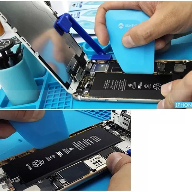ESD Safe Pry Card ЖК-экран батарея с отверстием для разборки инструменты iPhone samsung sony