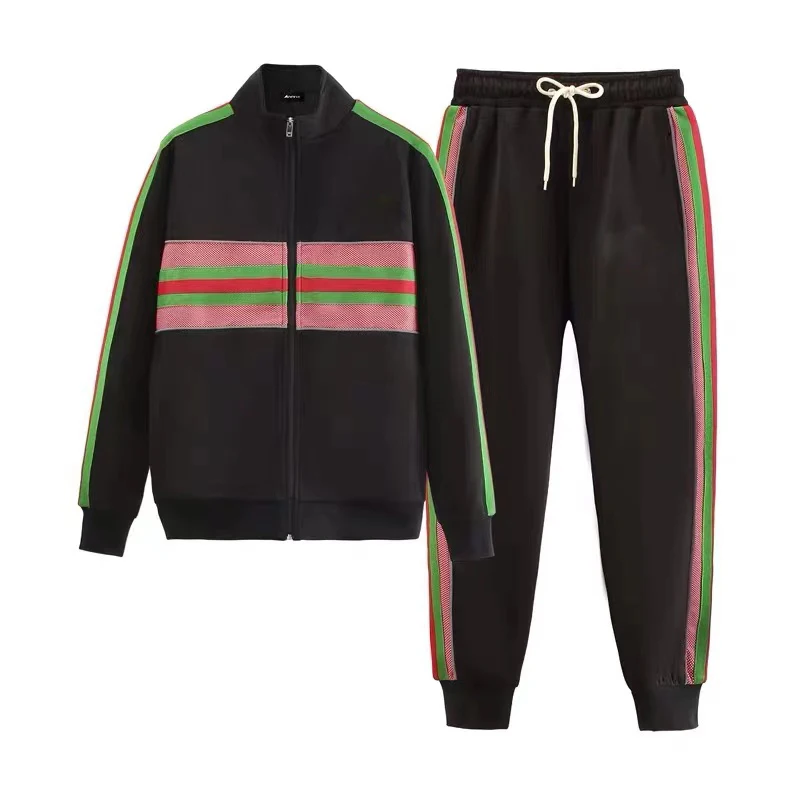 2021 new sports suit retro fashion trendy brand European male and female couples western leisure two-piece suit
2021 new sports suit retro fashion trendy brand European male and female couples western leisure two-piece suit