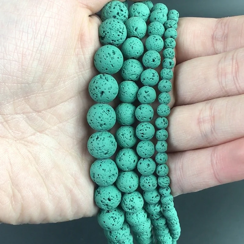 Grass Green Volcanic Rock Lava Hematite Natural Stone Beads Round Beads For Jewelry Making DIY Bracelet Ear Studs 15''4 6 8 10mm
Grass Green Volcanic Rock Lava Hematite Natural Stone Beads Round Beads For Jewelry Making DIY Bracelet Ear Studs 15''4 6 8 10mm