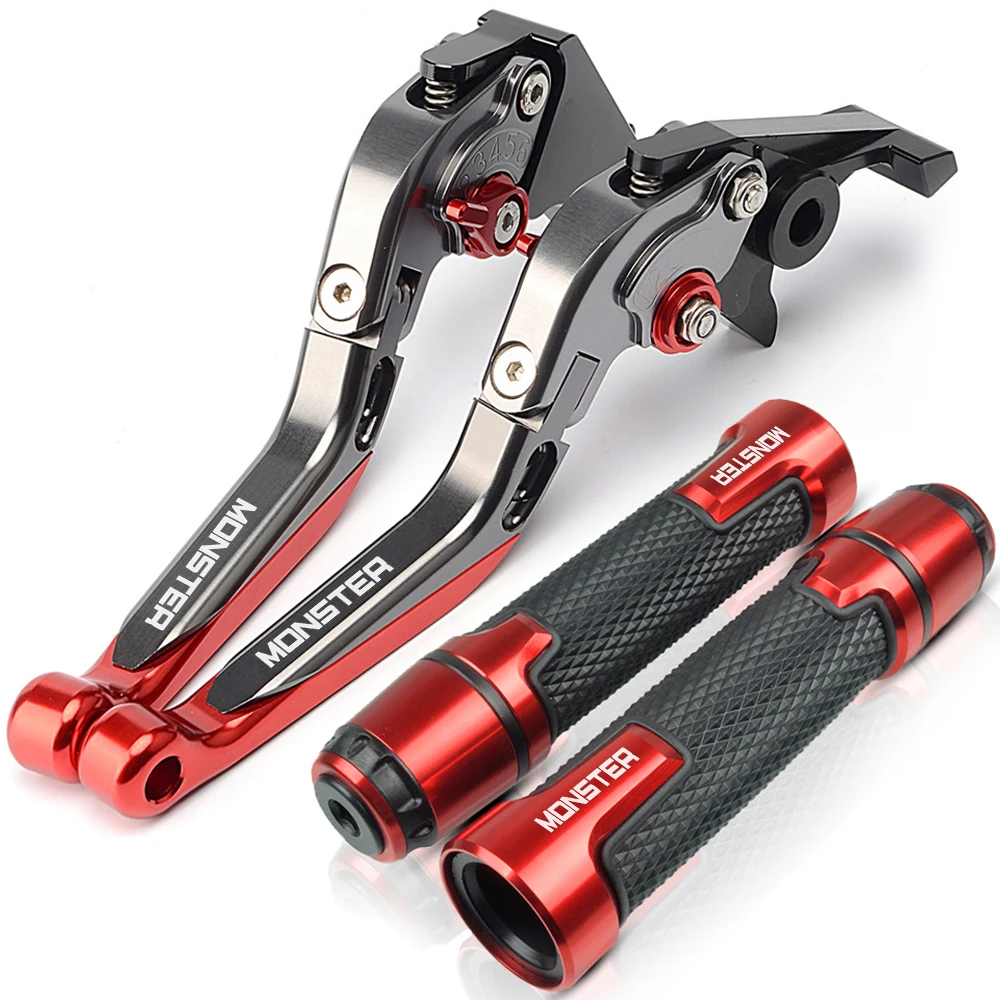 Motorcycle Adjustable Brake Clutch Lever Handle Grips Handlebars For DUCATI MONSTER M900 M1000 2000 2001 2002 20003 2004 2005
Motorcycle Adjustable Brake Clutch Lever Handle Grips Handlebars For DUCATI MONSTER M900 M1000 2000 2001 2002 20003 2004 2005