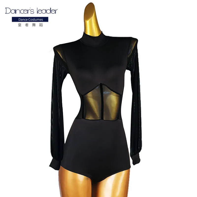 Latin Dance Tops Women Ballet Leotards Mesh Backless Practice Wear Ballroom Tango Waltz Costume Latin Competition Shirt
Latin Dance Tops Women Ballet Leotards Mesh Backless Practice Wear Ballroom Tango Waltz Costume Latin Competition Shirt