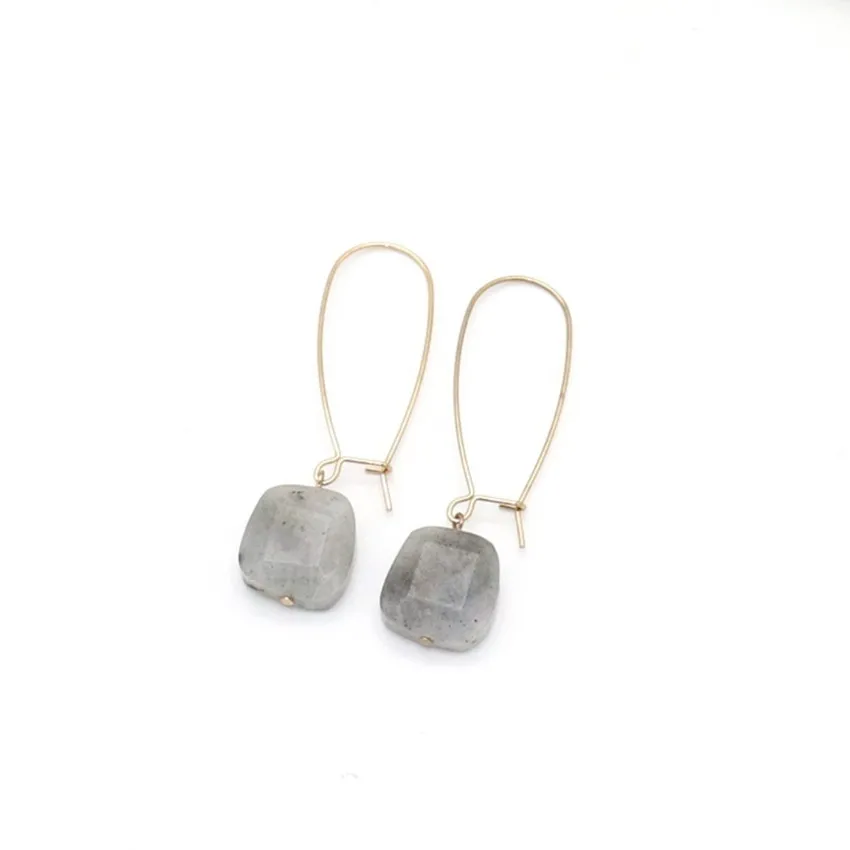 FYSL Light Yellow Gold Color Geometric Shape Labradorite Stone Dangle Earrings Ethnic Style Jewelry
FYSL Light Yellow Gold Color Geometric Shape Labradorite Stone Dangle Earrings Ethnic Style Jewelry