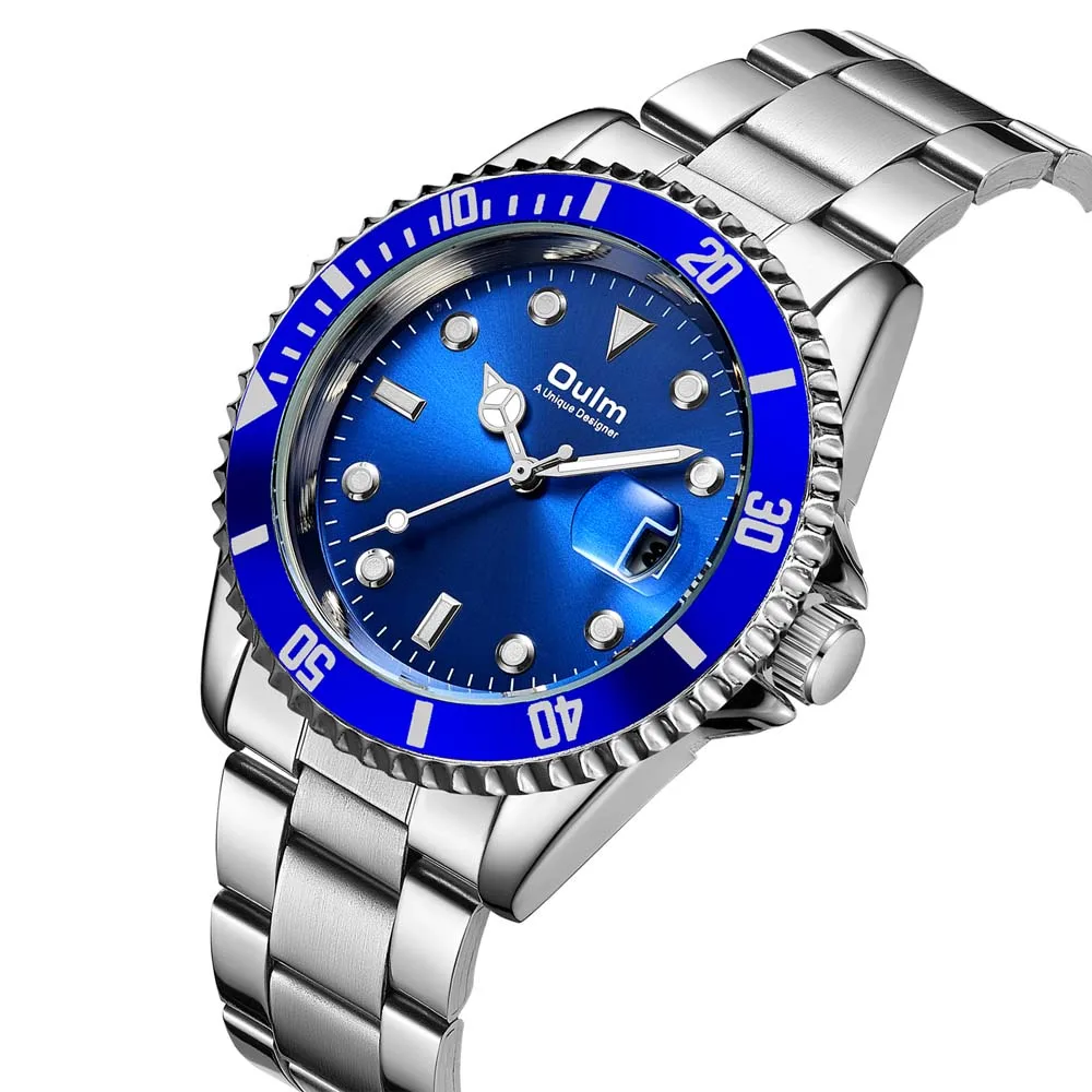 Classic Men Watches OULM Luxury Brand Quartz Watch Stainless Steel Men's Watches 30M Waterproof relojes hombre relogio masculino
Classic Men Watches OULM Luxury Brand Quartz Watch Stainless Steel Men's Watches 30M Waterproof relojes hombre relogio masculino