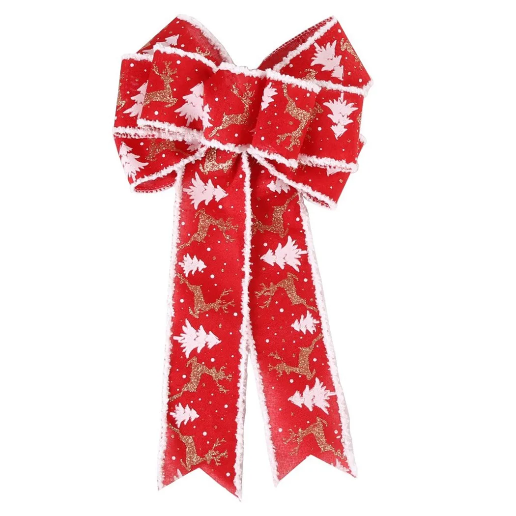Christmas Bowknot Large Bows Decorative Ribbon Christmas Decor Home Decor DIY Red/Pink/Gray Christmas Tree Pendant Ornament
Christmas Bowknot Large Bows Decorative Ribbon Christmas Decor Home Decor DIY Red/Pink/Gray Christmas Tree Pendant Ornament