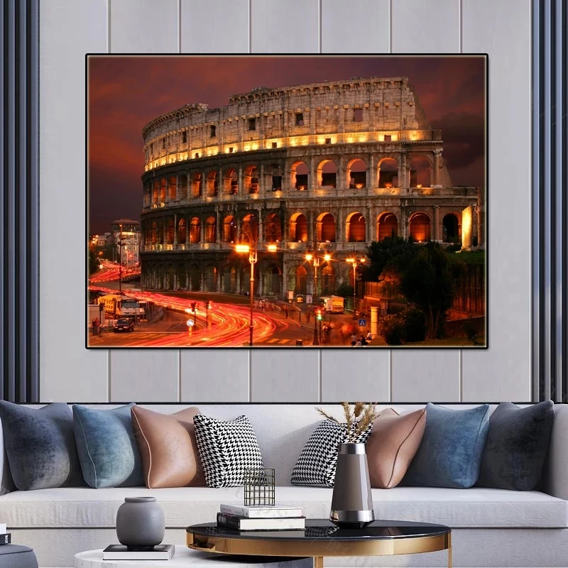 Canvas wall pictures Rome Colosseum ART Hoom Decor Cuadros Famous Building Posters A painting for the wall Art paintings Picture
Canvas wall pictures Rome Colosseum ART Hoom Decor Cuadros Famous Building Posters A painting for the wall Art paintings Picture