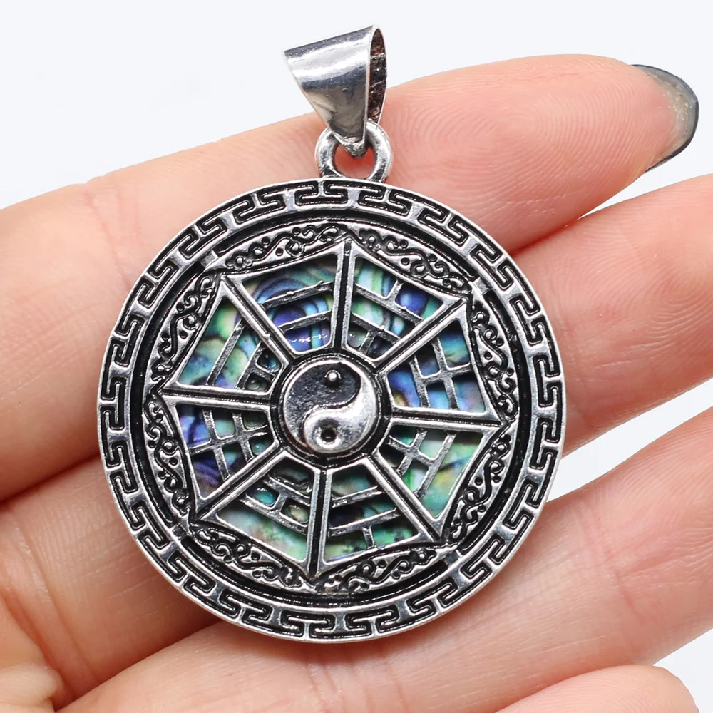 Natural Shell Pendant Round Shape 34x34mm New Product Fashion To Create Creative DIY Necklace Jewelry Decoration
Natural Shell Pendant Round Shape 34x34mm New Product Fashion To Create Creative DIY Necklace Jewelry Decoration