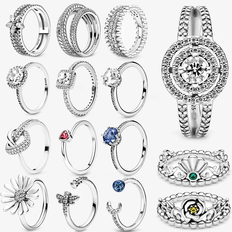 925 Sterling Silver Sparkling Heart Ring Trendy Authentic Original Women Engagement Anniversary Fine Jewelry Zircon Rings
925 Sterling Silver Sparkling Heart Ring Trendy Authentic Original Women Engagement Anniversary Fine Jewelry Zircon Rings