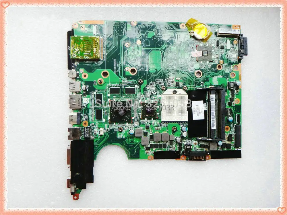 Фото Материнская плата для ноутбука HP PAVILION 571187 001 материнская DAUT1AMB6E0 /E1 DV6 AMD