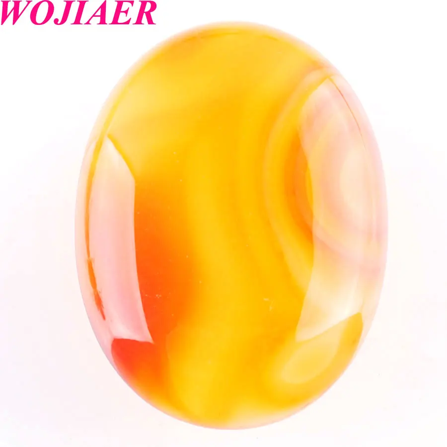 WOJIAER One Piece Natural Red Onyx Stone Oval Cabochons for Woman Men Jewelry Making Beads DIY Pendant U8124
WOJIAER One Piece Natural Red Onyx Stone Oval Cabochons for Woman Men Jewelry Making Beads DIY Pendant U8124
