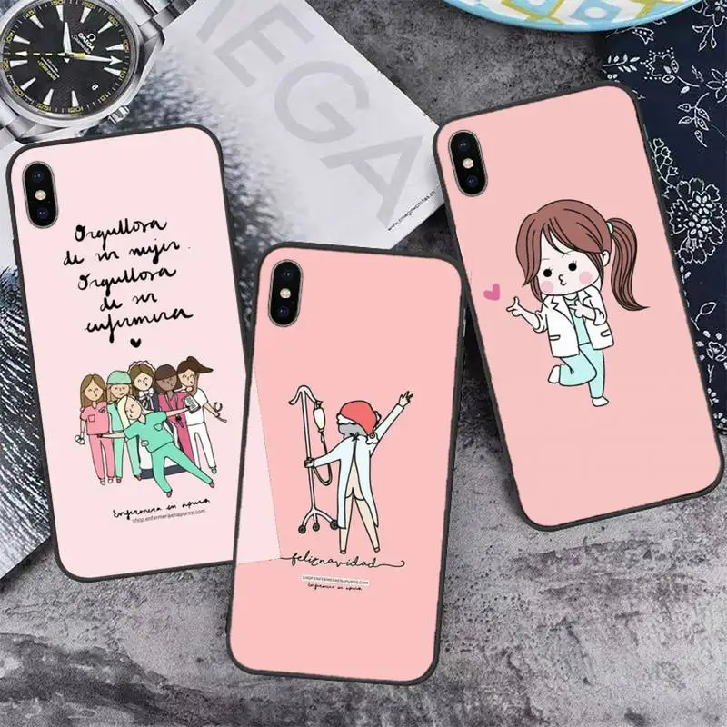 Cartoon Medicine Doctor Nurse Phone Case for iPhone 11 12 13 pro XS MAX 8 7 6 6S Plus X 5S SE 2020 XR mini
Cartoon Medicine Doctor Nurse Phone Case for iPhone 11 12 13 pro XS MAX 8 7 6 6S Plus X 5S SE 2020 XR mini