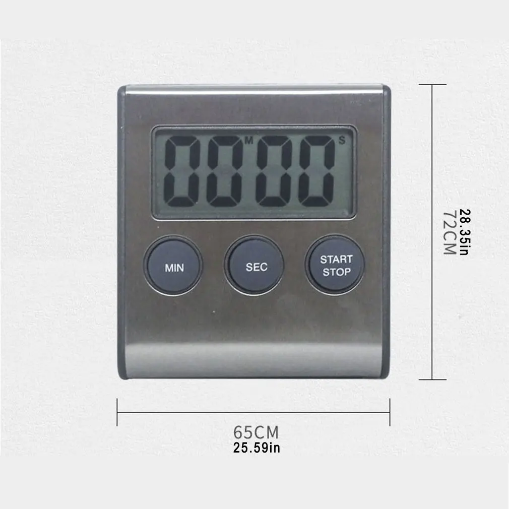 Professional Digital Timer Abs Minute Second Timer Kitchen Timers For Cooking Clock And Sport Accessories
Professional Digital Timer Abs Minute Second Timer Kitchen Timers For Cooking Clock And Sport Accessories