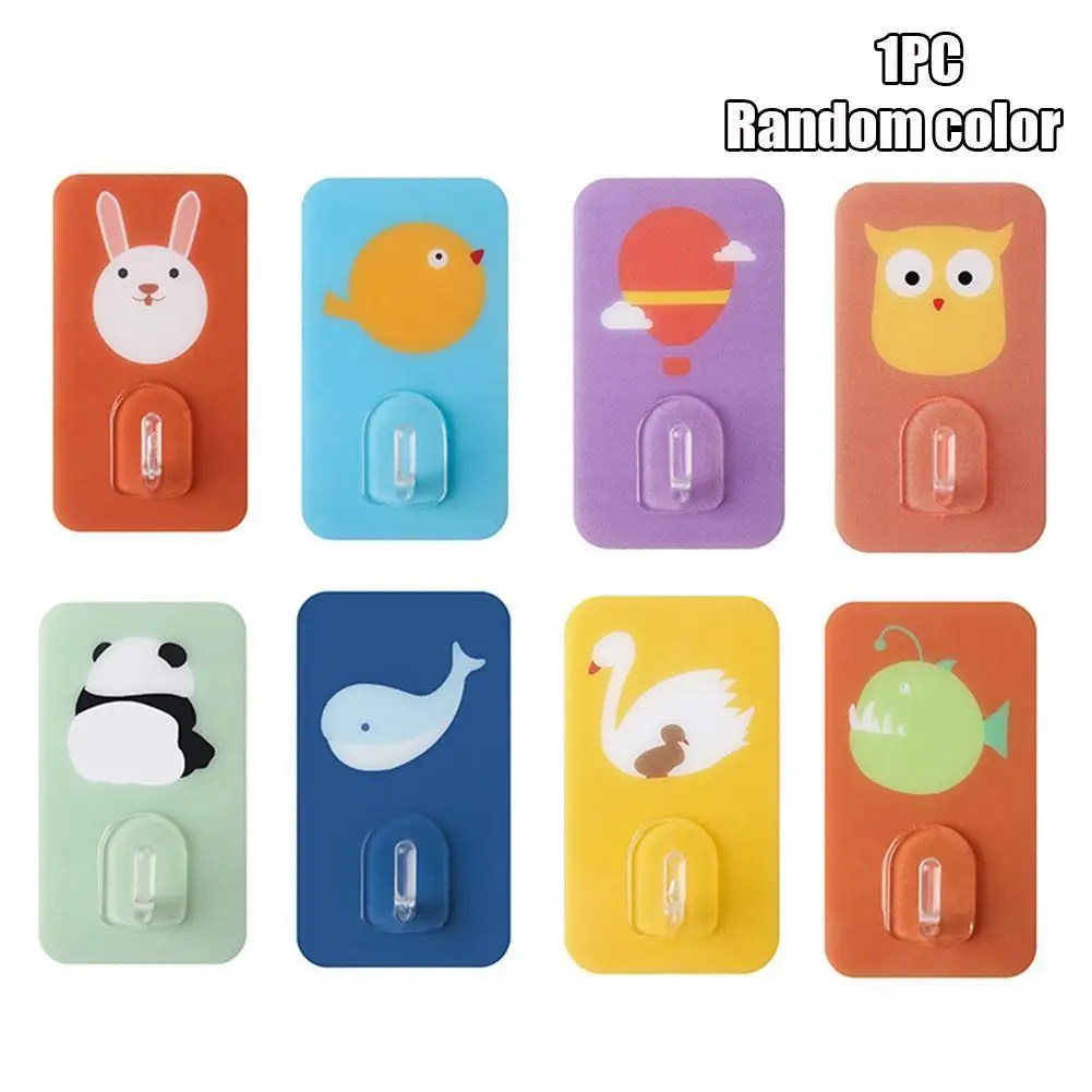 Cute Cartoon Hooks Punch-free Strong And Seamless Sticky Kitchen And Storage Hooks, Tools Bathroom Waterproof Home Hooks L2L4
Cute Cartoon Hooks Punch-free Strong And Seamless Sticky Kitchen And Storage Hooks, Tools Bathroom Waterproof Home Hooks L2L4