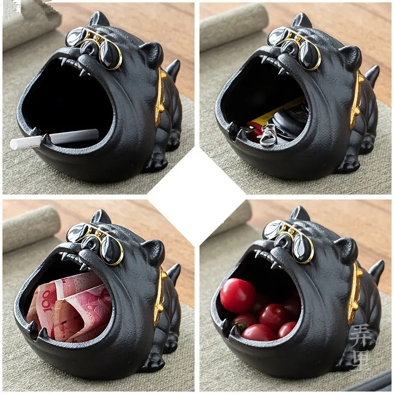 Cartoon Dog Ashtray Creative Anti Fly Ash Household Large Capacity Cute Animal Resin Ashtray Home Decoration Gift for Boyfriend
Cartoon Dog Ashtray Creative Anti Fly Ash Household Large Capacity Cute Animal Resin Ashtray Home Decoration Gift for Boyfriend