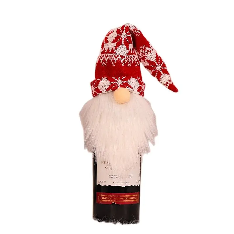 1pc Christmas Wine Bottle Cover Christmas Dinner Table Decoration Santa Wine Champagne Bottle Dust Cover Navidad Christmas Decor
1pc Christmas Wine Bottle Cover Christmas Dinner Table Decoration Santa Wine Champagne Bottle Dust Cover Navidad Christmas Decor