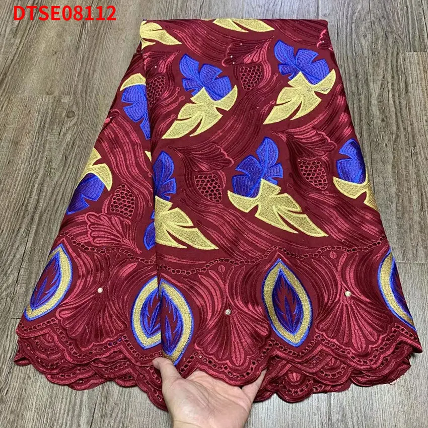 Elegant Ankara Cotton Dress Cloth African Flower Style Swiss Lace Textiles For Sewing Clothes DTSE08112
Elegant Ankara Cotton Dress Cloth African Flower Style Swiss Lace Textiles For Sewing Clothes DTSE08112