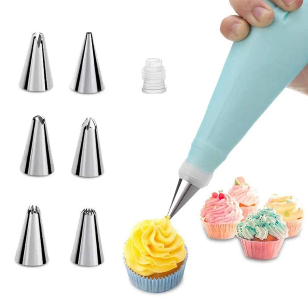2021 8Pcs/Set DIY Cream Nozzles Pastry Tools Accessories For Cake Decorating Pastry Bag Kitchen Bakery Confectionery Equipment
2021 8Pcs/Set DIY Cream Nozzles Pastry Tools Accessories For Cake Decorating Pastry Bag Kitchen Bakery Confectionery Equipment