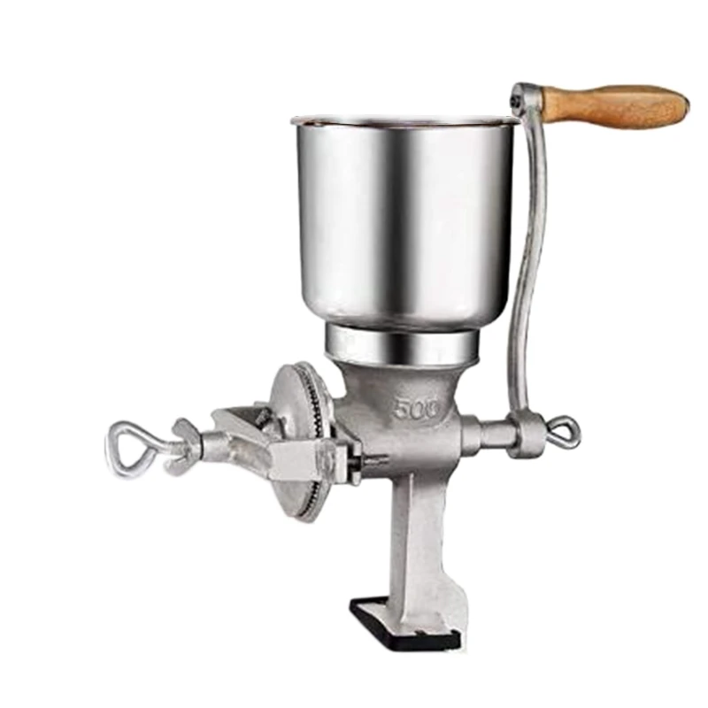 Manual Grain Grinder Hand Crank Grain Mill Stainless Steel Home Kitchen Grinding Tool for Coffee Corn Rice Soybean 
Manual Grain Grinder Hand Crank Grain Mill Stainless Steel Home Kitchen Grinding Tool for Coffee Corn Rice Soybean