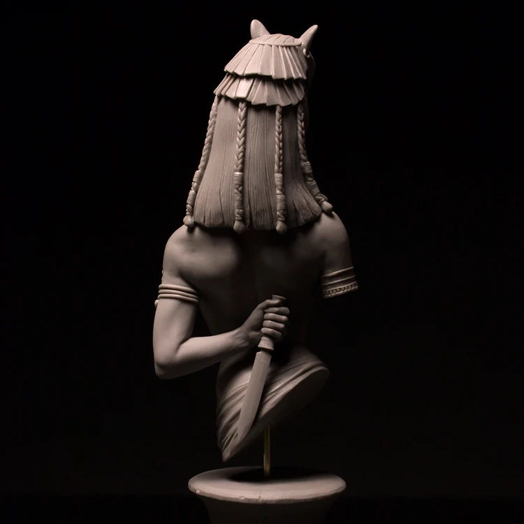 1/10 Resin Bust Character Bust Model KYAATEN Female Figure GK White Model Figure X289 
1/10 Resin Bust Character Bust Model KYAATEN Female Figure GK White Model Figure X289