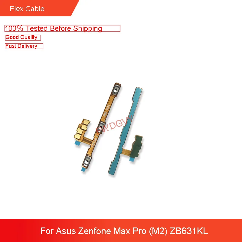 Replacement For Asus Zenfone Max Pro M2 ZB631KL Power Volume Flex Cable ON OFF Side Button Switch Flex Cable Repair Spare Parts
Replacement For Asus Zenfone Max Pro M2 ZB631KL Power Volume Flex Cable ON OFF Side Button Switch Flex Cable Repair Spare Parts