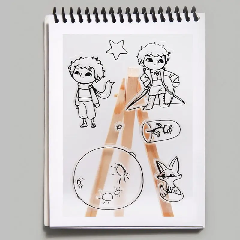 Печатный силиконовый штамп принц планета мультфильм Сделай Сам Скрапбукинг Декор для фотоальбома 
Печатный силиконовый штамп принц планета мультфильм Сделай Сам Скрапбукинг Декор для фотоальбома