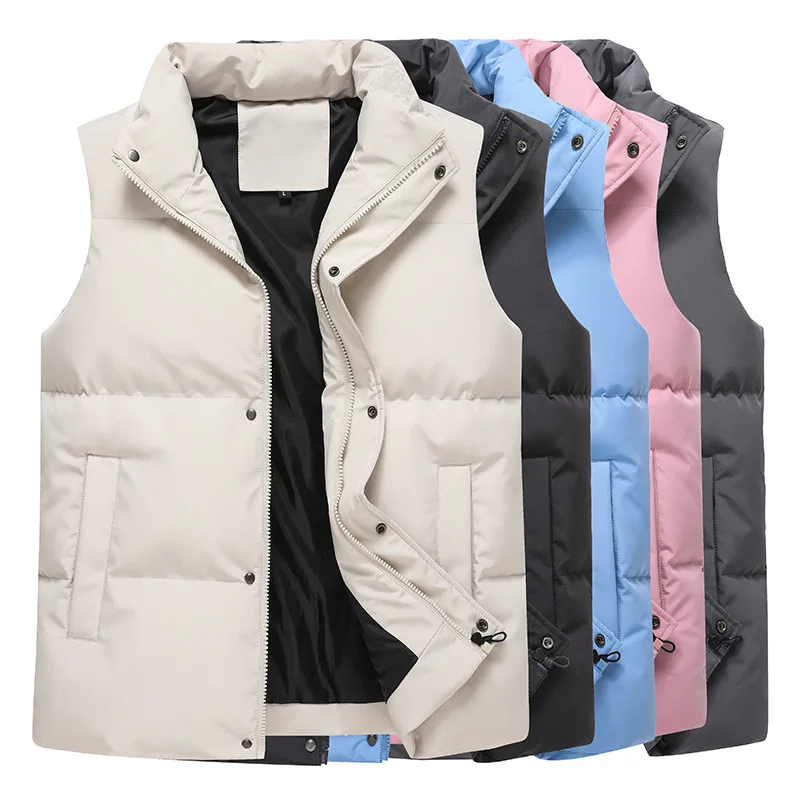 S-8XL Plus Size Lovers Wear Autumn Casual Cotton Vest Coat Men and Women's Fashion Sleeveless Padded Jacket Tops Loose Waistcoat
S-8XL Plus Size Lovers Wear Autumn Casual Cotton Vest Coat Men and Women's Fashion Sleeveless Padded Jacket Tops Loose Waistcoat