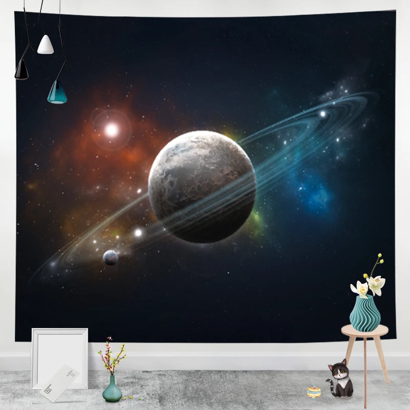 Galaxy Planet Tapestry Starry Sky Tapestry Psychedelic Space Landscape Tapestry Starry Art Wall Hanging Tapestry for Home Decor
Galaxy Planet Tapestry Starry Sky Tapestry Psychedelic Space Landscape Tapestry Starry Art Wall Hanging Tapestry for Home Decor