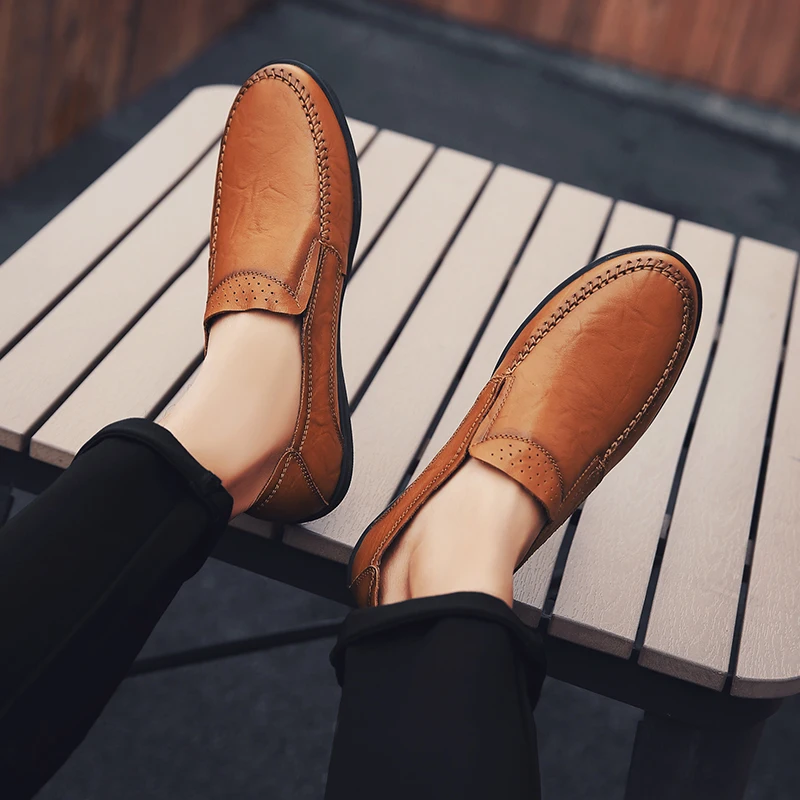 Men White Shoes Casual Men's Business Peas Shoes Driving Sneakers Leather Loafer Shoes Size 38-44 Formal Dress Moccasins Men %
Men White Shoes Casual Men's Business Peas Shoes Driving Sneakers Leather Loafer Shoes Size 38-44 Formal Dress Moccasins Men %