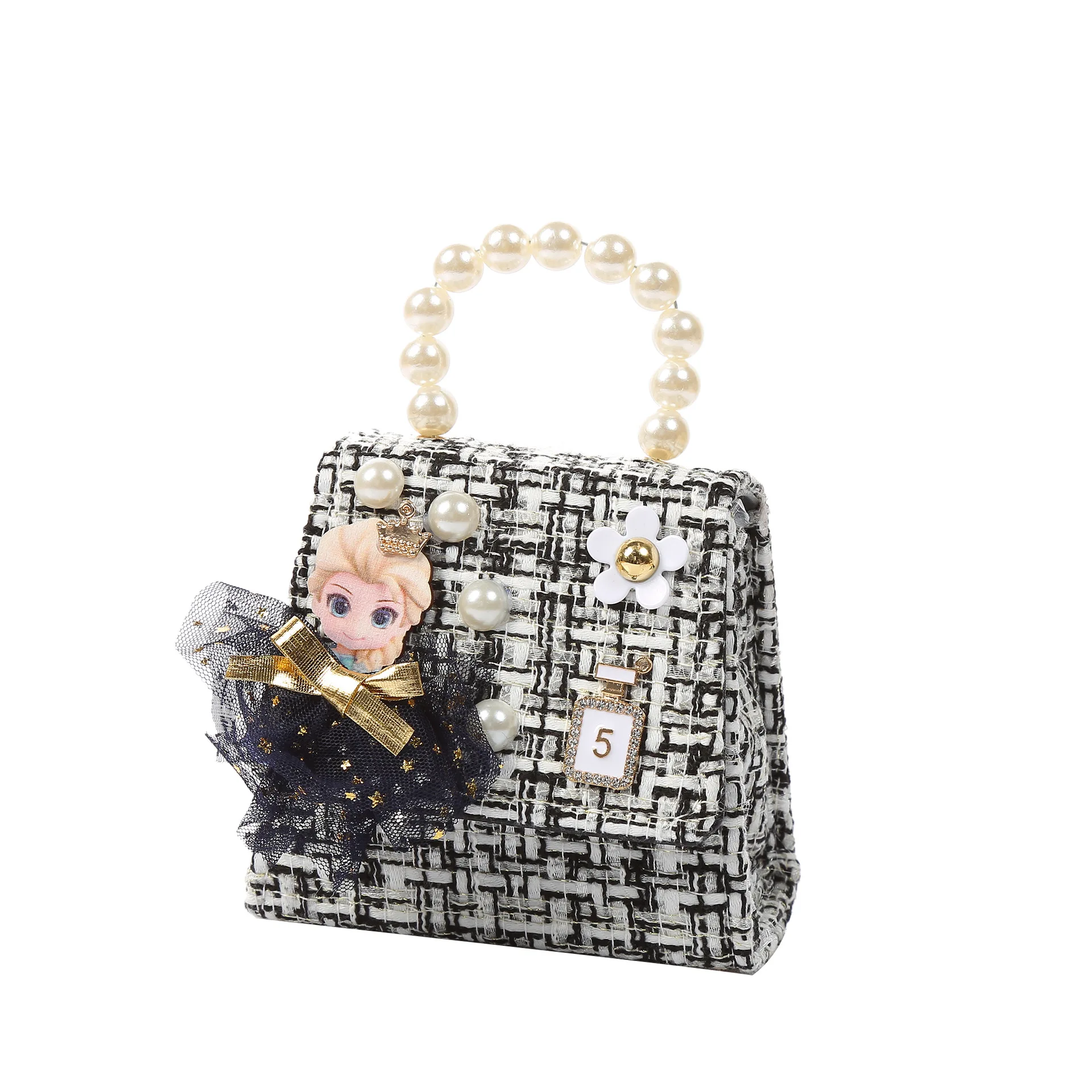 Korean Fashion Vibrato Super Fire Little Fragrant Wind Children Girls Princess Decoration Bag Messenger Pearl Children Bag
Korean Fashion Vibrato Super Fire Little Fragrant Wind Children Girls Princess Decoration Bag Messenger Pearl Children Bag