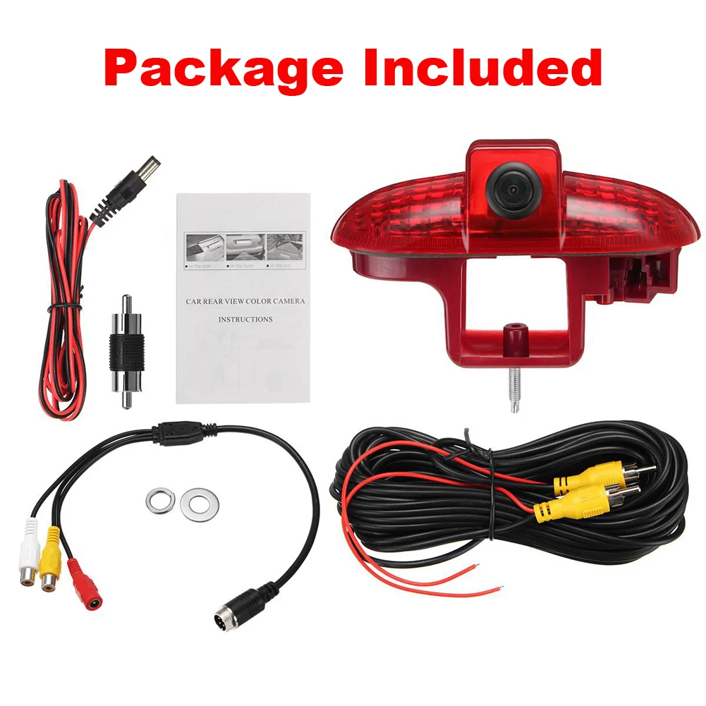 CCD HD Auto Car Rear View Camera Reverse Backup LED Brake Light Night Vision for Renault Trafic 2001-2014 Vehicle Camera
CCD HD Auto Car Rear View Camera Reverse Backup LED Brake Light Night Vision for Renault Trafic 2001-2014 Vehicle Camera