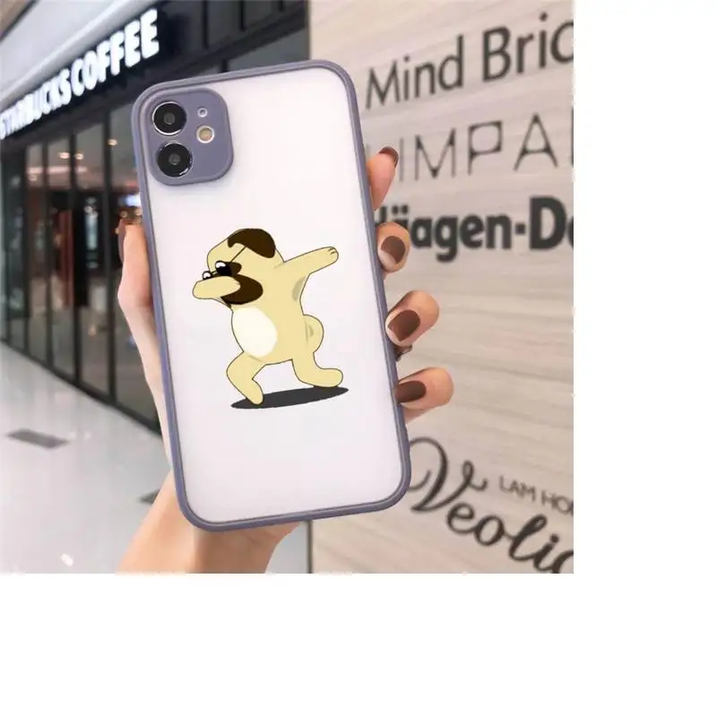 Pug Animal Yoga cute cartoon luxury Phone Cases shell matte transparent For iphone 7 8 11 12 plus mini x xs xr pro max cover
Pug Animal Yoga cute cartoon luxury Phone Cases shell matte transparent For iphone 7 8 11 12 plus mini x xs xr pro max cover
