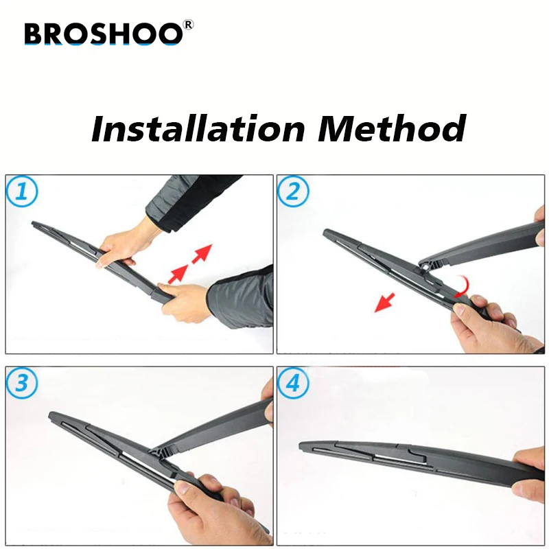 BROSHOO Car Rear Wiper Blades Back Windscreen Wiper Arm For Ssangyong Tivoli Hatchback (2015-) 310mm,Windshield Auto Styling
BROSHOO Car Rear Wiper Blades Back Windscreen Wiper Arm For Ssangyong Tivoli Hatchback (2015-) 310mm,Windshield Auto Styling