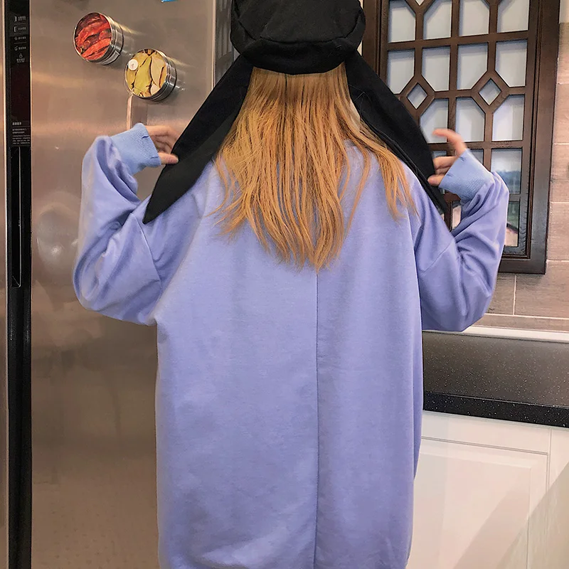 Women Sweatshirt Streetwear Letter Print Sweatshirts Autumn Spring ONeck Long Sleeve Pullover Oversized Hoodie Sweatshirt
Women Sweatshirt Streetwear Letter Print Sweatshirts Autumn Spring ONeck Long Sleeve Pullover Oversized Hoodie Sweatshirt