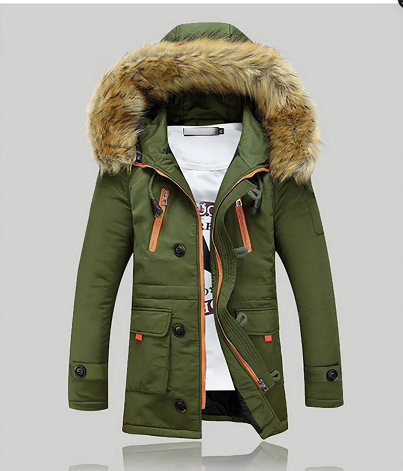 Winter Jackets Coats Parkas Hats 2020 Overcoat Fashion Casual Hombre Solid Mens clothes Warm Thick Windproof Fur Collar MOOWNUC
Winter Jackets Coats Parkas Hats 2020 Overcoat Fashion Casual Hombre Solid Mens clothes Warm Thick Windproof Fur Collar MOOWNUC