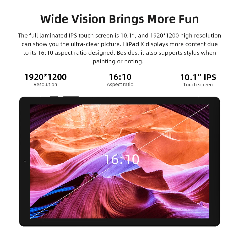 CHUWI HiPad X планшет на Android 10 восемь ядер экран 1 дюйма 4 Гб + 128 ГБ | Компьютеры и офис