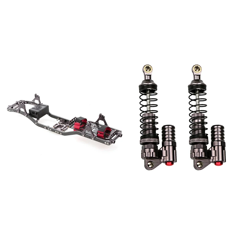 2 шт. алюминиевый сплав 90 мм поглотительные удары для масштаба 1/10 Rc Rock Crawlers Axial Scx10 D90 Truck & 1x SCX10 Frame Girder Carbon F
2 шт. алюминиевый сплав 90 мм поглотительные удары для масштаба 1/10 Rc Rock Crawlers Axial Scx10 D90 Truck & 1x SCX10 Frame Girder Carbon F