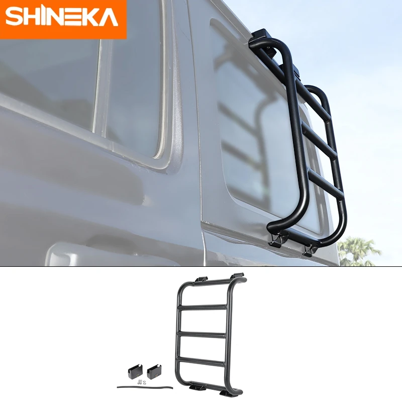 SHINEKA Car Rear Window Extension Climbing Ladder Climbing Protective Frame Accessories For Jeep Wrangler JL 2018 2019 2020 2021
SHINEKA Car Rear Window Extension Climbing Ladder Climbing Protective Frame Accessories For Jeep Wrangler JL 2018 2019 2020 2021