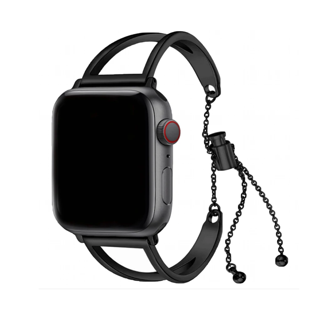 Metal Women Bracelet Band for Apple Watch 40mm 44mm 38mm 42mm Stainless Steel Strap Fit IWatch Series 6 SE 5 4 3 Wristbands
Metal Women Bracelet Band for Apple Watch 40mm 44mm 38mm 42mm Stainless Steel Strap Fit IWatch Series 6 SE 5 4 3 Wristbands