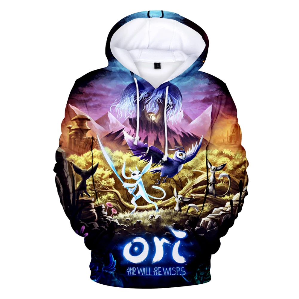 Ori and The Will of The Wisps Sweatshirts Oversized Pullovers Fashion 3D Casual Autumn Winter Men Women Kids role play Clothing
Ori and The Will of The Wisps Sweatshirts Oversized Pullovers Fashion 3D Casual Autumn Winter Men Women Kids role play Clothing