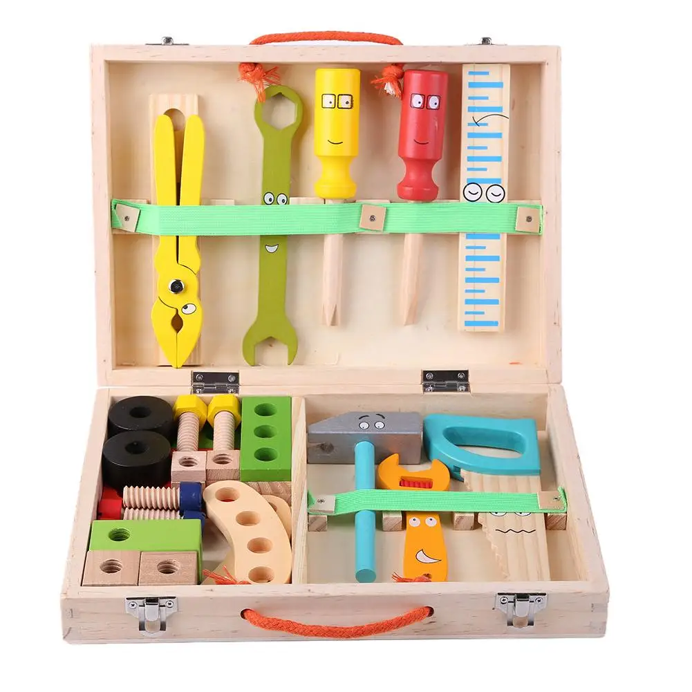 Intelligence Repair Tool Box Kit Kindergarten Kids Child Comfortable Durable House Simulation Playing Expanding Thinking Toy
Intelligence Repair Tool Box Kit Kindergarten Kids Child Comfortable Durable House Simulation Playing Expanding Thinking Toy