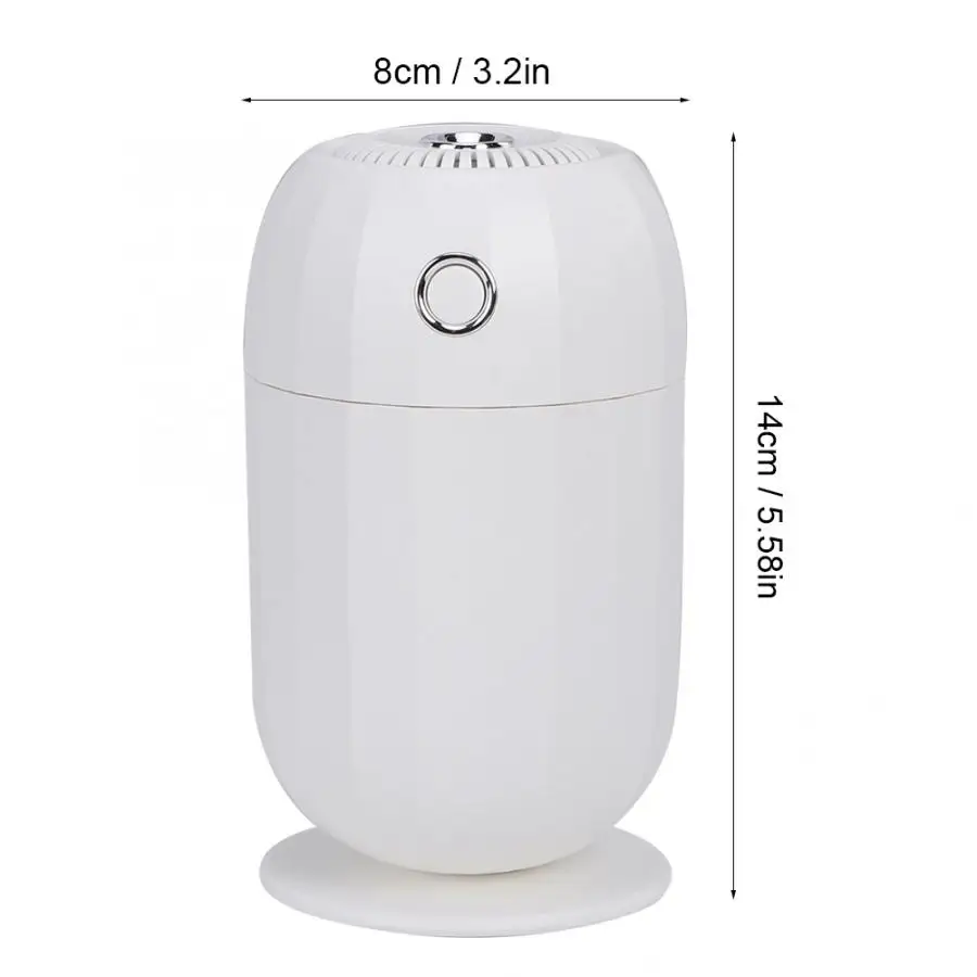Air Humidifier USB Household Desktop Mini Aroma Essential Oil Diffuser Air Mist Purifier with LED Light for Home Office
Air Humidifier USB Household Desktop Mini Aroma Essential Oil Diffuser Air Mist Purifier with LED Light for Home Office