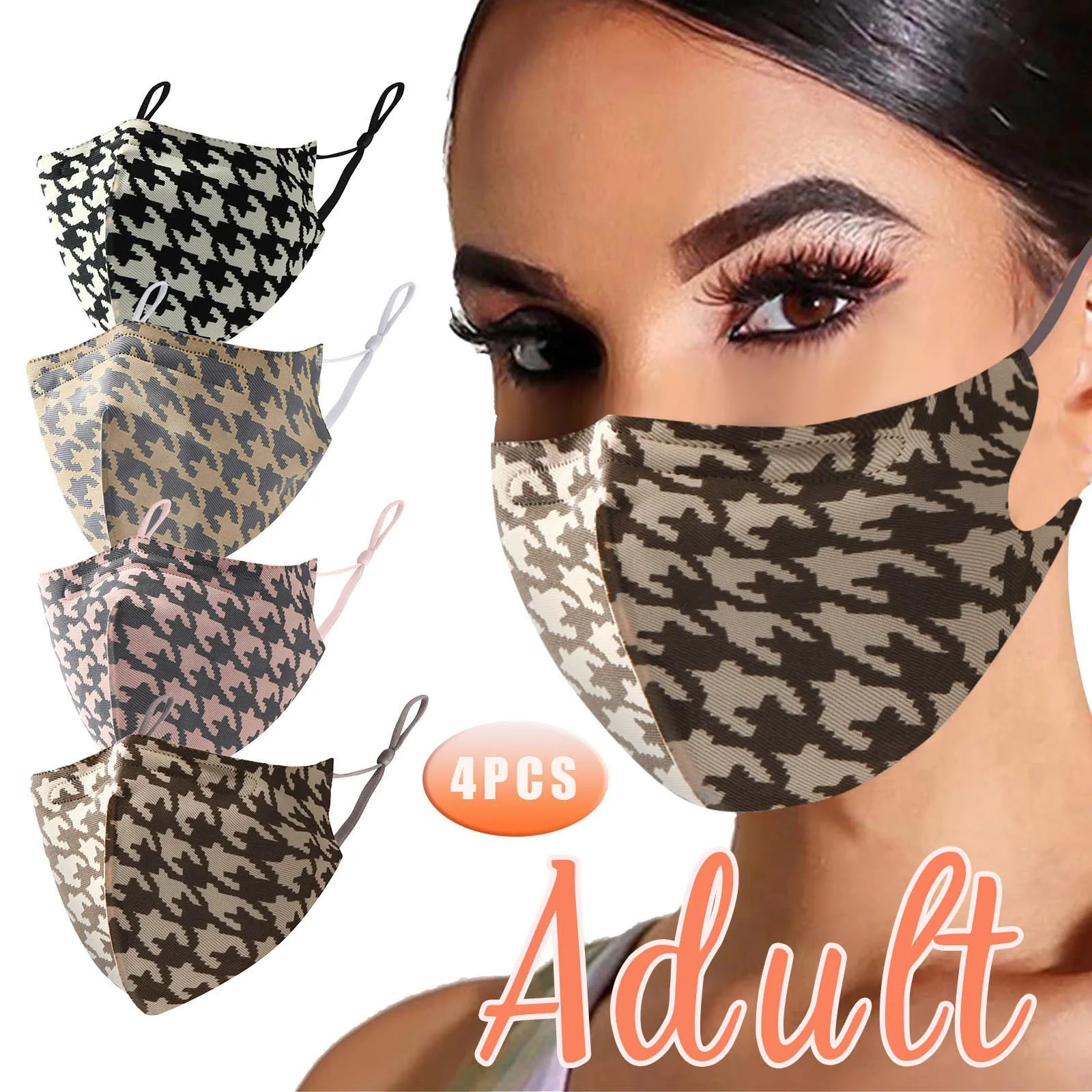 Тканевая маска для лица, маска для лица, стираемая, многоразовая, для взрослых, из хлопка 
Тканевая маска для лица, маска для лица, стираемая, многоразовая, для взрослых, из хлопка