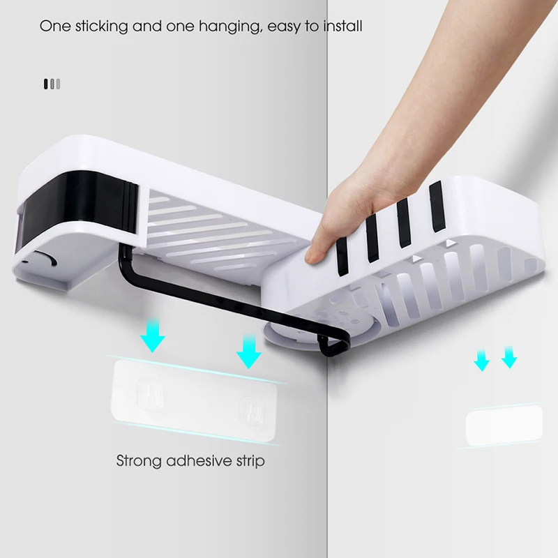 AHAWILL Bathroom Shelf Shower Organizer Punch-Free Wall Mount Shampoo Rack Kitchen Storage Bathroom Accessories
AHAWILL Bathroom Shelf Shower Organizer Punch-Free Wall Mount Shampoo Rack Kitchen Storage Bathroom Accessories