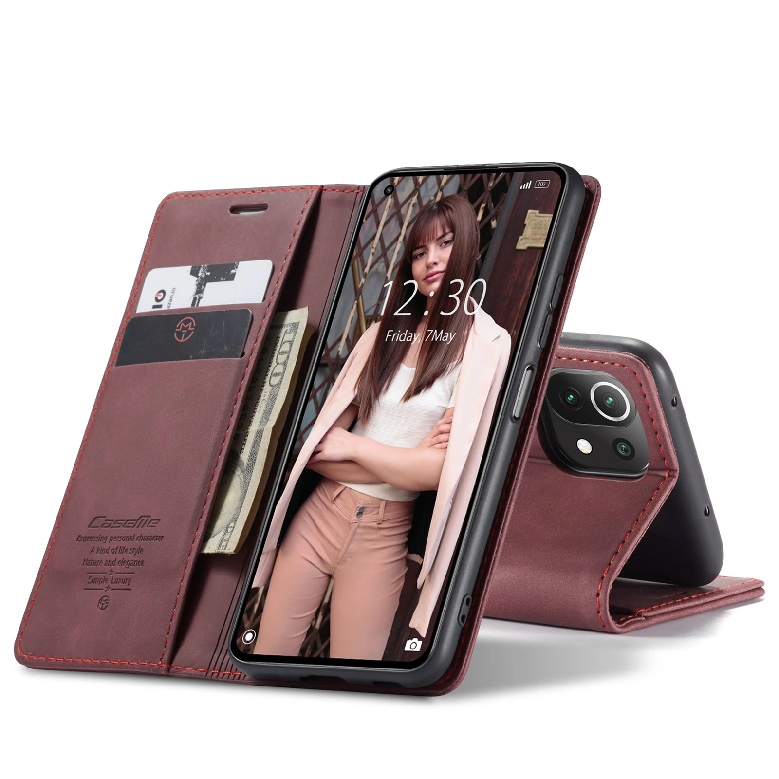 New Book Style Protector Cases For Xiaomi Mi 11 Lite , Luxury Fashion Flip Wallet PU Leather Case Stand Cover Skin Phone Shell
New Book Style Protector Cases For Xiaomi Mi 11 Lite , Luxury Fashion Flip Wallet PU Leather Case Stand Cover Skin Phone Shell