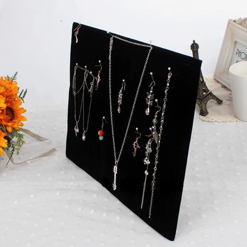Black 17 Hook Necklace Jewelry Tray Display Organizer (17 Hook Necklace Display)
Black 17 Hook Necklace Jewelry Tray Display Organizer (17 Hook Necklace Display)