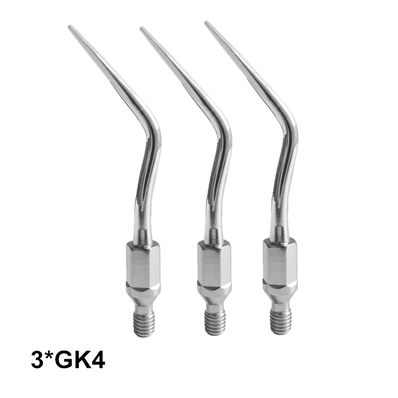 3Pcs GK4 Micromotor Dental Multifuction Scaler Tip For KAVO And SIRONA Air Scaler For Remove The Calculus and Bacterial Lasue
3Pcs GK4 Micromotor Dental Multifuction Scaler Tip For KAVO And SIRONA Air Scaler For Remove The Calculus and Bacterial Lasue