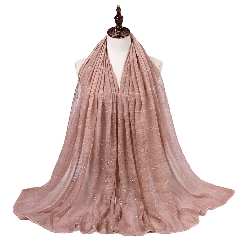 Wholesale Shawls Islamic Vintage Head Summer Muslim Women Viscose Cotton Hijab Scarf Diamonds Glitter Femme Scarf 10pc/lot
Wholesale Shawls Islamic Vintage Head Summer Muslim Women Viscose Cotton Hijab Scarf Diamonds Glitter Femme Scarf 10pc/lot