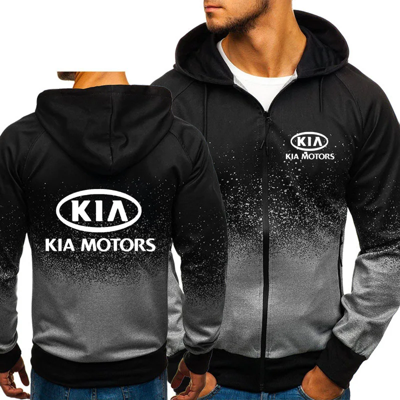 Fashion New Men's Jackets KIA Car Logo Spring Autumn Casual Gradient Men's Sweatshirt High Quality Cotton Men's Zip Hoodie
Fashion New Men's Jackets KIA Car Logo Spring Autumn Casual Gradient Men's Sweatshirt High Quality Cotton Men's Zip Hoodie